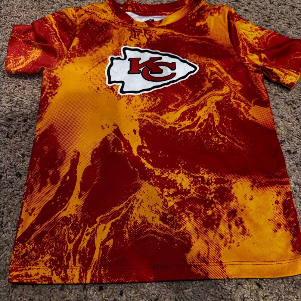 NFL Kids Kansas City Chiefs Tee - Red and Gold